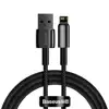 Kabel USB do Lightning Baseus Tungsten Gold, 2.4A, 1m (crna)