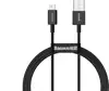 Kabel USB do Lightning Baseus Superior Series, 2.4A, 1m (crna)