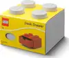 Lego Brick 4 Desk Drawer bijela