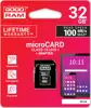 GOODRAM 32GB microSDHC class 10 UHS I + adapter