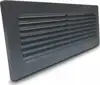 Ventilacijska rešetka Awenta KP204-30GR grafit 60x204mm
