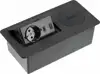 GTV Built-in socket AVARO PLUS, black