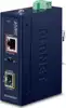 Planet Industrial Compact 100 1000-base Open Slot SFP to 1GbE RJ45 802.at PoE Media Converter (-40 to 75 C)