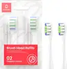 Oclean Plaque Control two attachments for electric toothbrush white