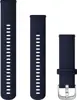Zamjenski remen Garmin 22mm - Dark Blue (Silver kopča) - za VENU 2