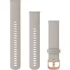 Zamjenski remen Garmin 20mm - Light Sand (RoseGold kopča)