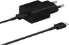 Punjač SAMSUNG 15W Fast Travel USB-C, USB Type-C kabel, crni