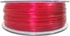 Filament for 3D, PET-G, 1.75 mm, 1 kg, red transpa