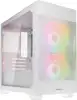 Case Lian Li LANCOOL 205M Mesh, Micro-ATX, Tempered Glass, White