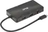 Docking station Club 3D 7-in-1, USB-C 2x DP, 2x USB-A, RJ45, 2x USB-C, PD100W, CSV-1598