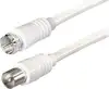 Transmedia TV-SAT Kabel F to IEC 5m, White