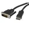 StarTech.com 6ft / 1.8m DisplayPort to DVI Cable - 1920x1200 - DVI Adapter Cable - Multi Monitor Solution for DP to DVI Setup (DP2DVIMM6) - DisplayPort cable - 1.8 m
