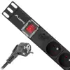 Lanberg PDU power strip, 7 slots, 2.0m