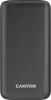 CANYON Power bank 30000mAh Li-poly battery, Input Micro: DC5V/2A, 9V/2A Input Type c PD :DC5V/3A, 9V/2A Output Type C PD:5V/3A,9V/2.2A,12V/1.5AOutput USB A1+USBA 2: 5V3A,5V/4.5A,4.5V/5A,9V2A,12V1.5A,2