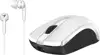 Set Genius MH-8100 slušalice bijele+ miš USB bežični bijeli