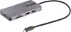 StarTech.com USB C Multiport Adapter, Dual HDMI Video, 4K 60Hz, 2-Port 5Gbps USB-A Hub, 100W Power Delivery Charging, GbE, SD/MicroSD, USB Type-C Mini Travel Dock, 12/30cm Cable - USB C Laptop Docking