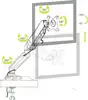 Port nosač za monitor do 32’’, do 8kg, VESA, crni