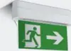 WHITE EMERGENCY LED 1W IP44 M3 hrs WALL/CEILING MOUNTED