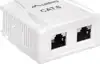 Lanberg 2xRJ45 surface-mounted socket