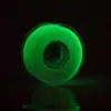 Filament for 3D, PLA, 1.75 mm, 1 kg, glow green