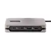 StarTech.com USB-C Multiport Adapter, 4K 60Hz HDMI 2.0b, HDR, USB 3.2 Gen 2 10Gbps Hub (2xUSB-C, 1xUSB-A), 100W PD Pass-Through, Mini Travel Dock, 12/30cm Cable, Laptop Docking Station - docking stati