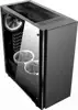 NaviaTec Master V2 Gaming Case, Tempered Glass Panel, 3x Bla