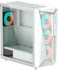GIGABYTE C301 GLASS Midi Tower, E-ATX, USB 3.1 Gen2 Type-C x1, USB 3.0 x2, Audio In & Out, LED Switch, 4x 120mm ARGB fans, Tempered Glass, White