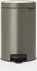 Brabantia waste bin 12L platinum