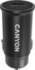 Canyon C-20, PD 20W Pocket size car charger, input: DC12V-24V, output: PD20W, support iPhone12 PD fast charging, Compliant with CE RoHs , Size: 50.6*23.4*23.4, 18g, Black
