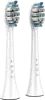 AENO Replacement toothbrush heads, White, Dupont bristles, 2pcs in set (for ADB0003/ADB0005 and ADB0004/ADB0006)