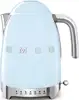 Smeg KLF04PBEU 50's style kettle, pastel blue