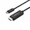 StarTech.com 3ft (1m) USB C to HDMI Cable - 4K 60Hz USB Type C DP Alt Mode to HDMI 2.0 Video Display Adapter Cable - Works w/Thunderbolt 3 - external video adapter - VL100 - black