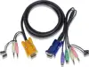 ATEN PS/2 KVM Cable 2L-5303P - KVM/KVM - 3 m - with 3-in-1 SPHD and Audio