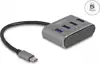 HUB 4Port DeLOCK 4xUSB3.2 Grey
