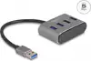 HUB 4Port DeLOCK 4xUSB3.2 Grey