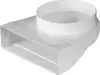 Adapter Awenta ravni-okrugli KP204-23/125 90°/60x204/125mm