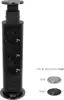Utičnica Commel ugradbena PopUp 2m 3680W/16A 2xUSB A+C 5V/3,1A 235-121 inox/crna