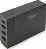 72W USB Netzteil 4-Port 1xUSB-C 3xUSB-A Digitus Black