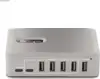 StarTech.com 10-Port USB-C Hub, 8x USB-A + 2x USB-C, Self-Powered w/ 65W Power Supply, USB 3.1 10Gbps Hub w/ BC1.2 Charging, Desktop/Laptop USB Hub with 3ft Locking USB-IF Certified Cable - USB Expans