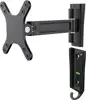 StarTech.com Monitor Wall Mount - Single Swivel - Supports Monitors 13 to 34 - VESA Monitor Wall Mount Bracket - Black (ARMWALLS) - adjustable arm