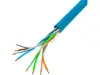 U/UTP kabel Cat.5e 4x2xAWG24/1 solid Cu, PVC, plavi, pak. 305m cijena po metru- mogucnost kupnje samo cijelog koluta 305m
