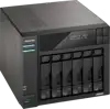 ASUSTOR 6 Bay NAS, Quad-Core 2.0GHz, Dual 2.5GbE Ports, 8GB RAM DDR4, 4x M.2 SSD Slots, 1 x PCIe Gen3 x4 slot, 2x USB, HDMI,