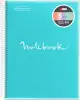 Kolegij blok Miquelrius A4 90g 120L spiralni crte emotions PP nebesko plavi 48567