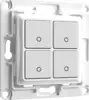 Home Shelly Accessories "Wall Switch 4" Wandtaster 4-fach Schwarz