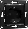 Home Shelly Accessories "Wall Socket EU" Wandsteckdose Schwarz