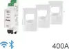 Home Shelly Relais "Pro 3EM 400A" WLAN LAN Stromzähler Inkl. 3 400A Klemmen Messfunktion BT DIN-Rail