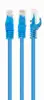 Gembird Cat6 UTP Patch cord, blue, 1m