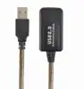 Gembird Active USB 2.0 extension cable, 5m, black