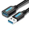 Vention USB 3.0 A Male to A Female Extension Cable 2M Black 