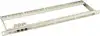 NaviaTec 0.5U Blank Patch Panel 24 Ports, 19", steel, for slim keystone